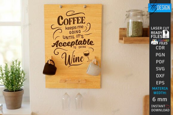 Paquete de portavasos para café y copas de vino - Imagen 2