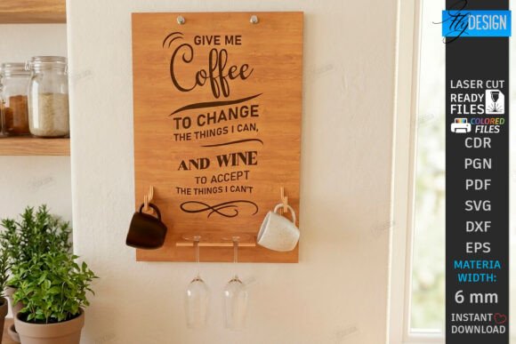 Paquete de portavasos para café y copas de vino - Imagen 4