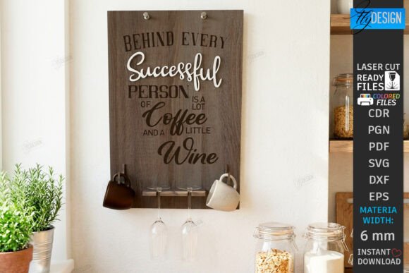 Paquete de portavasos para café y copas de vino - Imagen 5