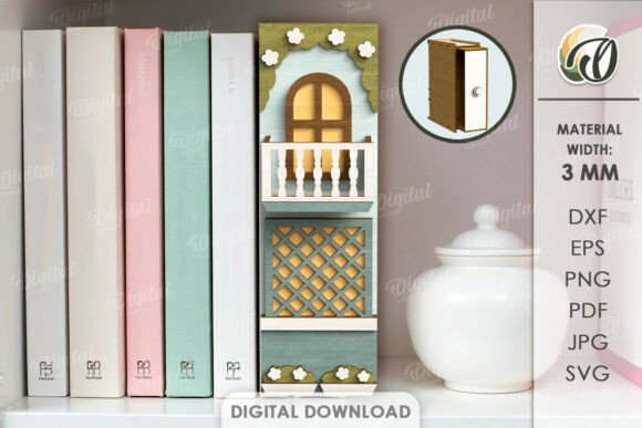 Paquete de rincones de libros decorativos - Imagen 13