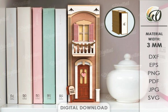 Paquete de rincones de libros decorativos - Imagen 3