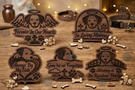 Paquete de letrero conmemorativo para perro