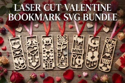Paquete de marcapáginas de San Valentín