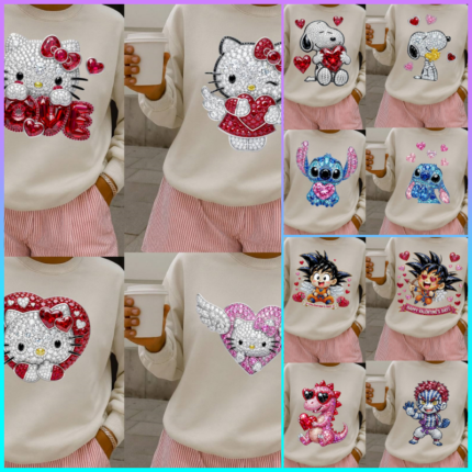 Camisetas pedrería san Valentín