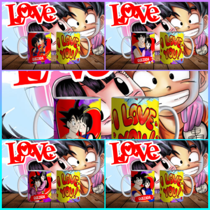 Tazas Dragon Ball San Valentín