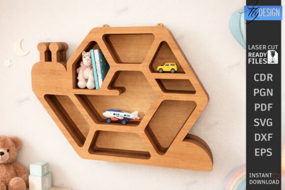Estante de pared moderno - Imagen 4