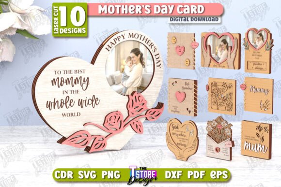 Paquete de tarjetas para el Día de la Madre
