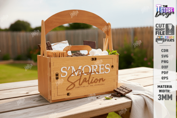 Paquete de cajas de estación de S'mores - Imagen 2