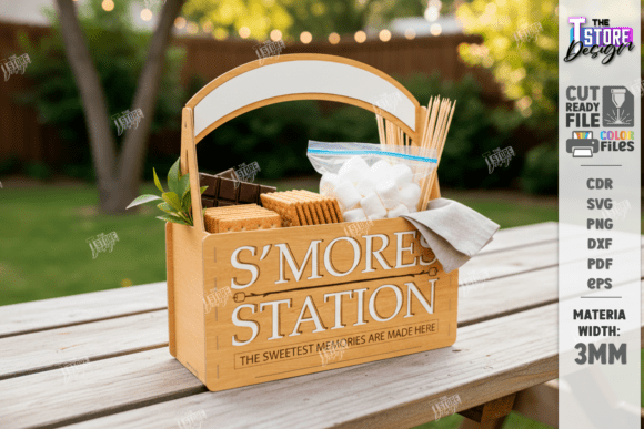Paquete de cajas de estación de S'mores - Imagen 3