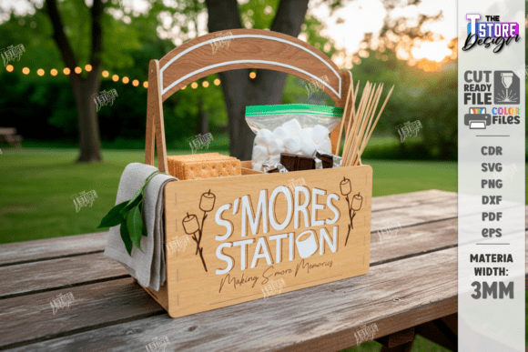 Paquete de cajas de estación de S'mores - Imagen 4