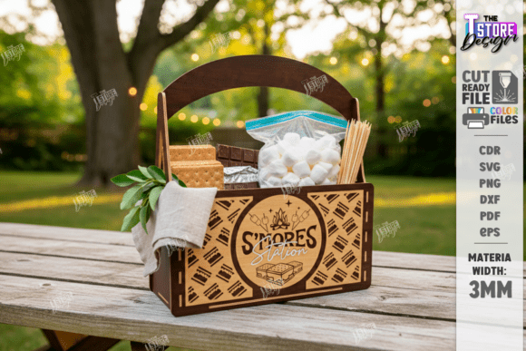 Paquete de cajas de estación de S'mores - Imagen 5