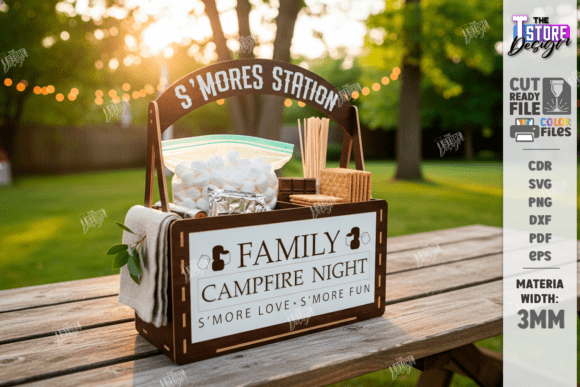 Paquete de cajas de estación de S'mores - Imagen 6