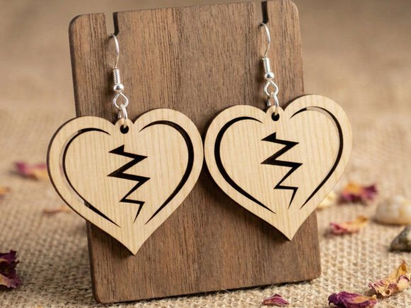 Paquete de pendientes de corazón de San Valentín - Imagen 2