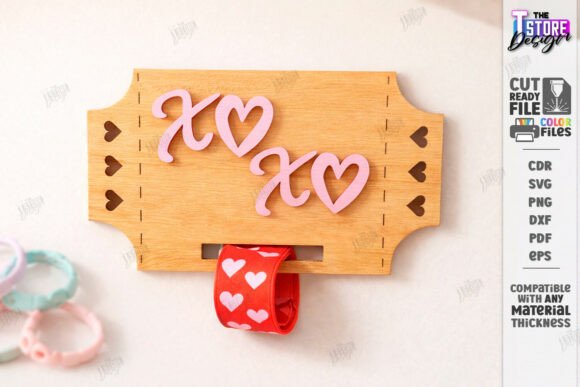 Paquete de tarjetas de pulsera para el Día de San Valentín - Imagen 5