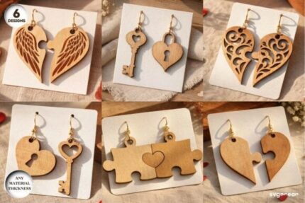 Paquete de pendientes de San Valentín