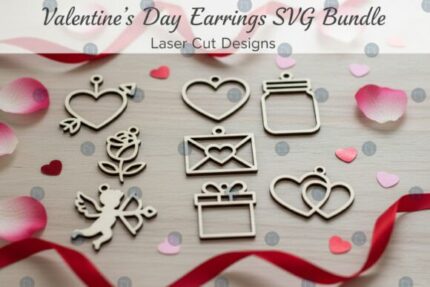 Paquete de pendientes de San Valentín