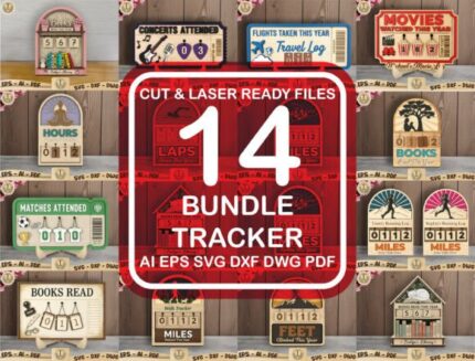 Paquete de 14 Design Tracker