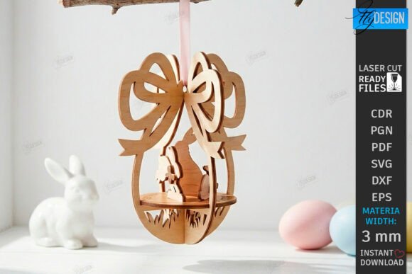 Paquete de adornos de huevo de Pascua - Imagen 10