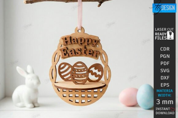 Paquete de adornos de huevo de Pascua - Imagen 11