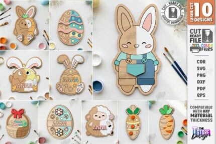 Paquete de pinturas de Pascua