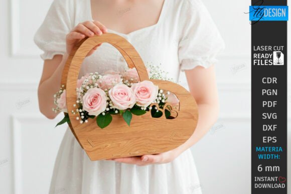 Cesta de flores - Imagen 5