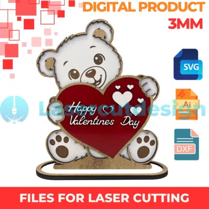 Oso san valentin