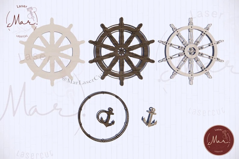 Timón de barco multicapa - Imagen 8