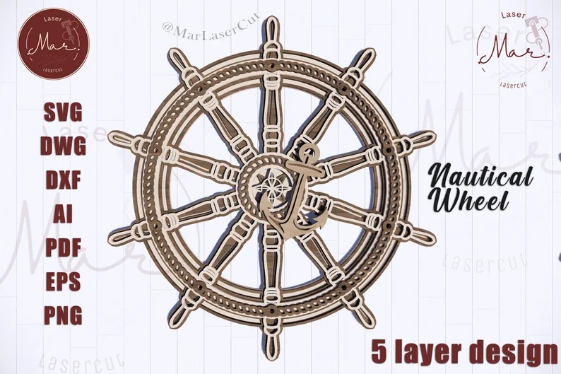 Timón de barco multicapa - Imagen 9