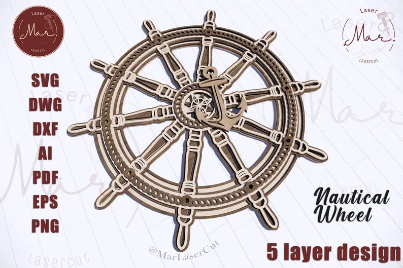 Timón de barco multicapa - Imagen 7