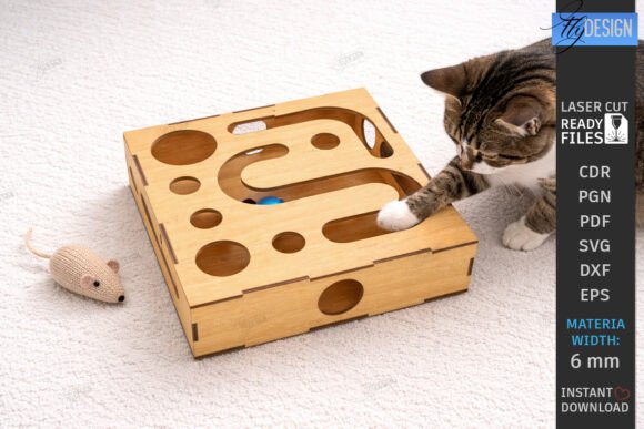Laberinto de juguete para gatos - Imagen 3