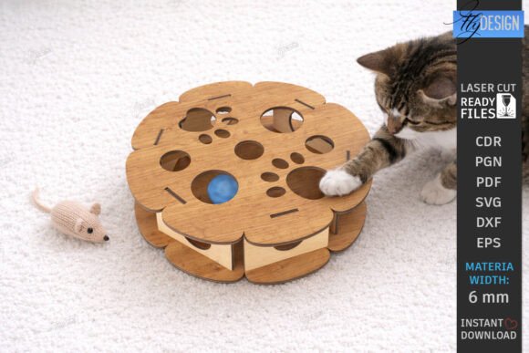 Laberinto de juguete para gatos - Imagen 6
