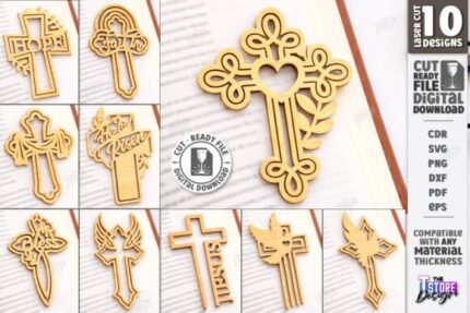 Paquete de marcadores de Pascua cristianos