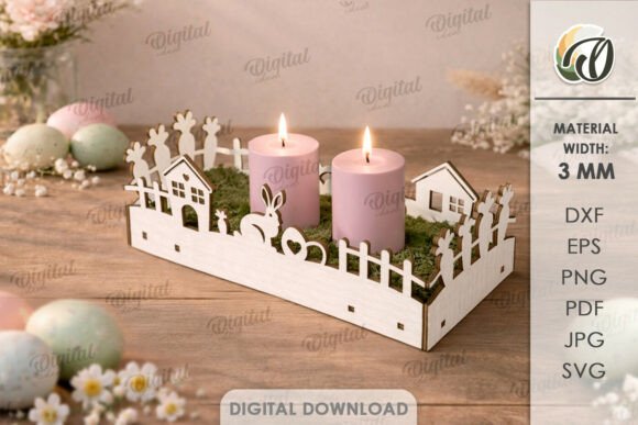 Paquete de cajas para velas de Pascua - Imagen 9