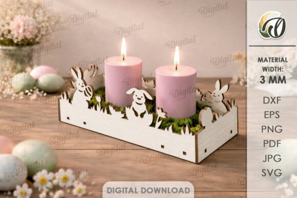 Paquete de cajas para velas de Pascua - Imagen 4