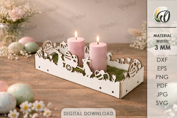 Paquete de cajas para velas de Pascua - Imagen 6