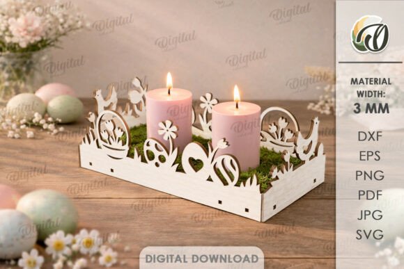 Paquete de cajas para velas de Pascua - Imagen 7