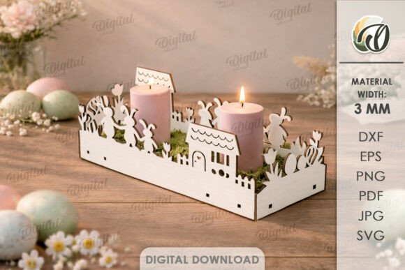 Paquete de cajas para velas de Pascua - Imagen 8