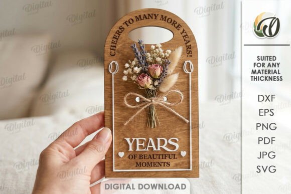 Juego de soportes para flores de regalo - Imagen 9