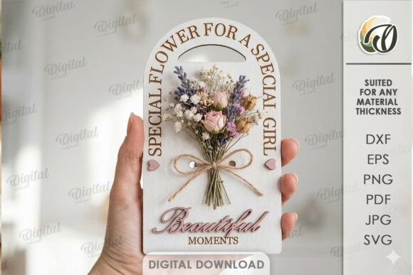Juego de soportes para flores de regalo - Imagen 3