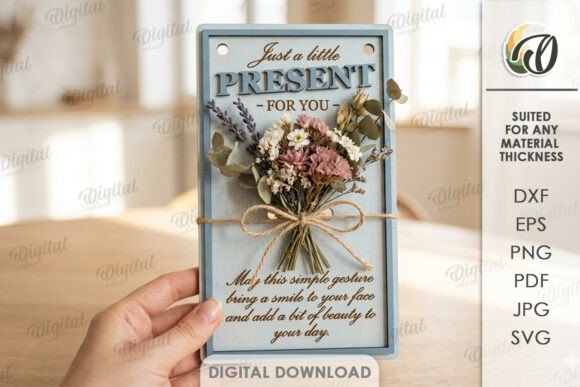 Juego de soportes para flores de regalo - Imagen 5