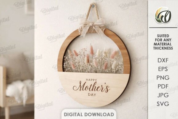 Paquete de decoraciones florales para el Día de la Madre - Imagen 2