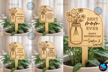 Estaca para plantas del Día de la Madre