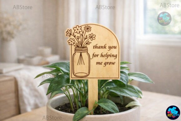 Estaca para plantas del Día de la Madre - Imagen 2