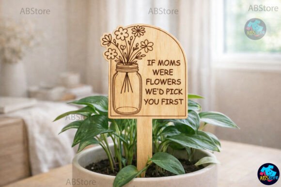 Estaca para plantas del Día de la Madre - Imagen 4