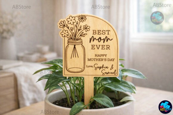 Estaca para plantas del Día de la Madre - Imagen 5