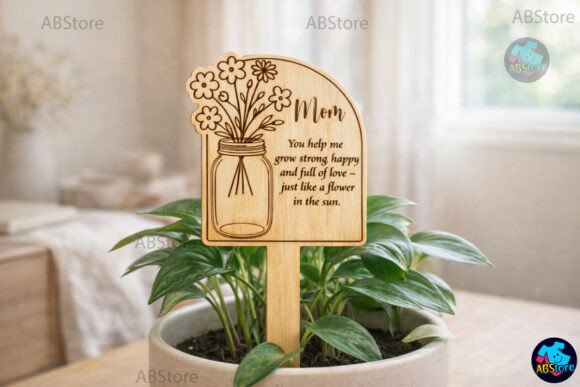 Estaca para plantas del Día de la Madre - Imagen 6