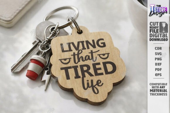 Juego de llaveros con frases sarcásticas - Imagen 6