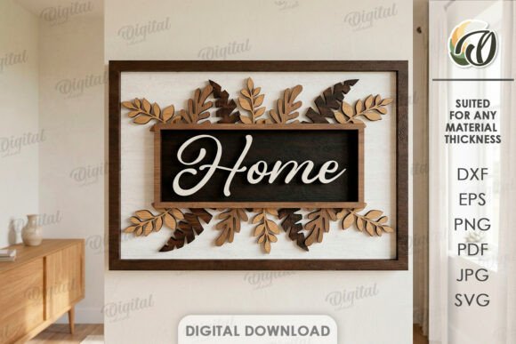 Paquete de decoraciones de pared "Bienvenido a casa" - Imagen 10