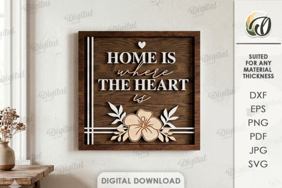 Paquete de decoraciones de pared "Bienvenido a casa" - Imagen 3
