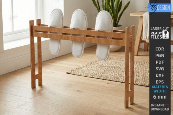 Paquete de soportes de madera para zapatillas - Imagen 6
